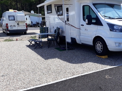Areas for motorhomes