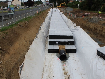 Gestion des eaux pluviales enterrées