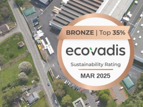Nidaplast obtient la médaille de bronze EcoVadis