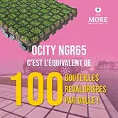 ocity NGR65 fabriquée à partir de matières 100% recyclées obtient le label MoRe